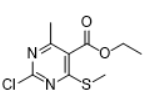 ethyl 2-chloro-4-methyl-6-methylsulfanylpyrimidine-5-carboxylate