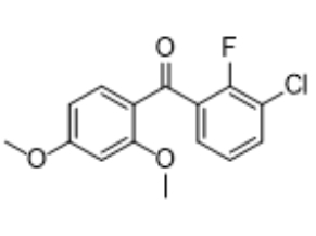 (3-chloro-2-fluorophenyl)-(2,4-dimethoxyphenyl)methanone