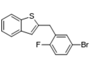 2-[(5-bromo-2-fluorophenyl)methyl]-1-benzothiophene